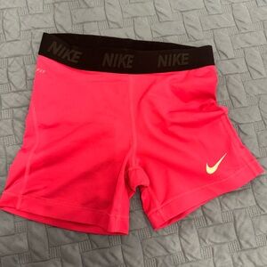 Nike Pro Women's Fireberry Compression Shorts Size S